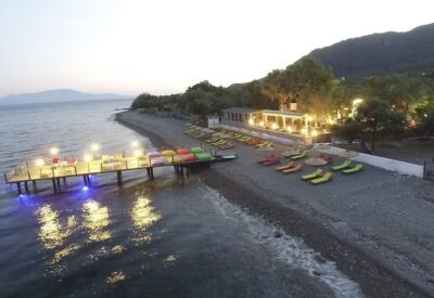 Assos Kayalar Blue Hotel Denize İskele çalışmamız