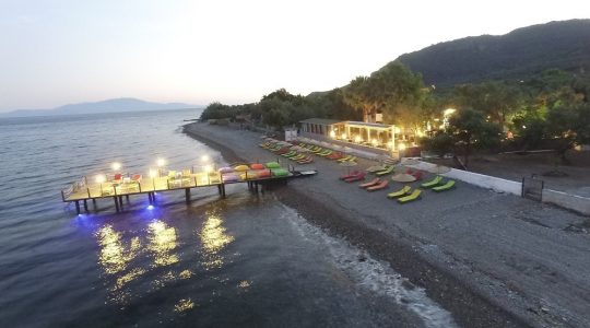 Assos Kayalar Blue Hotel Denize İskele çalışmamız