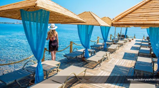 Assos Dionysos Hotel Denize İskele