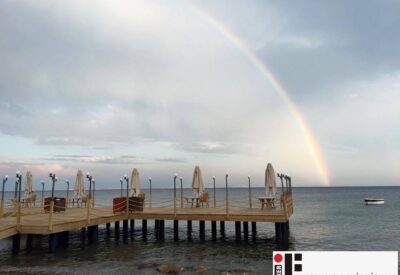 Altınoluk Hasanaki Restaurant Denize İskele çalışmamız.